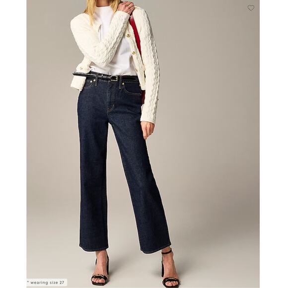J. CREW '96 Slim Wide Denim Jean in Resin Wash CC580 // 27 - Picture 1 of 13